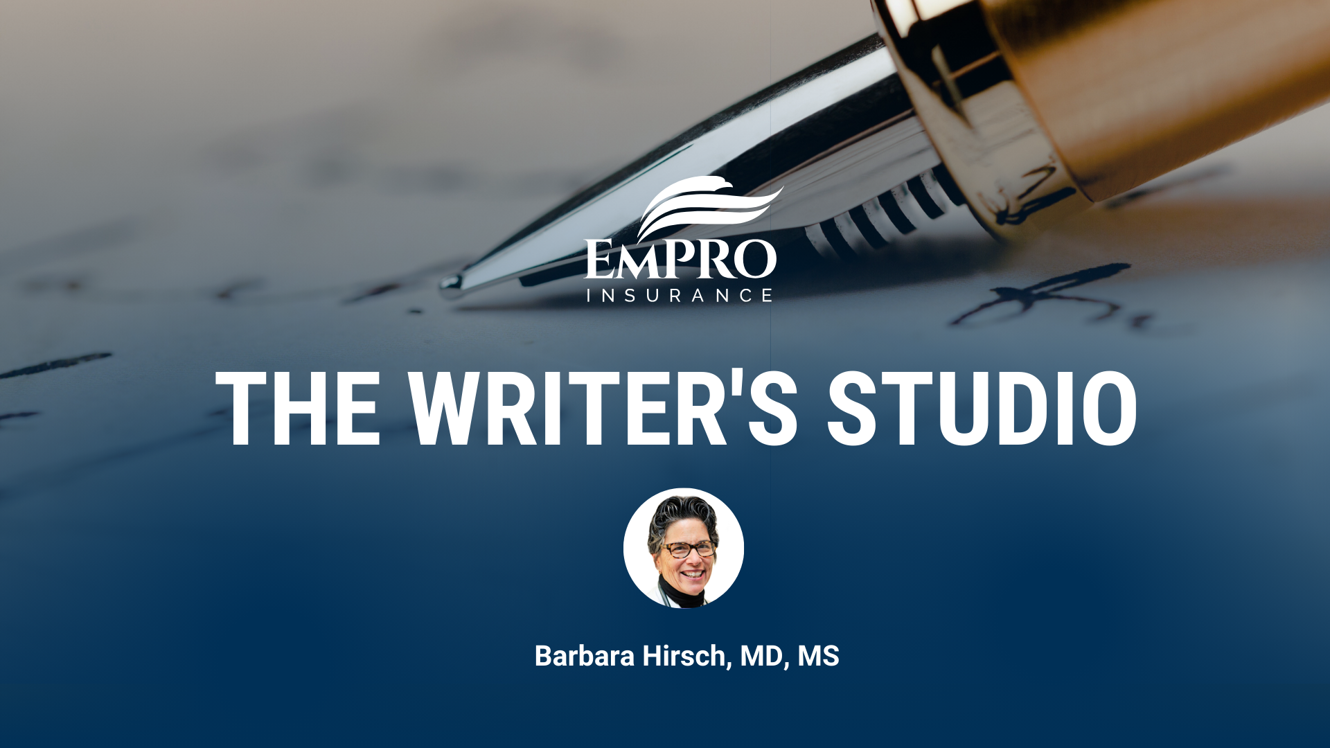 The Writer's Studio with Barbara Hirsch, MD