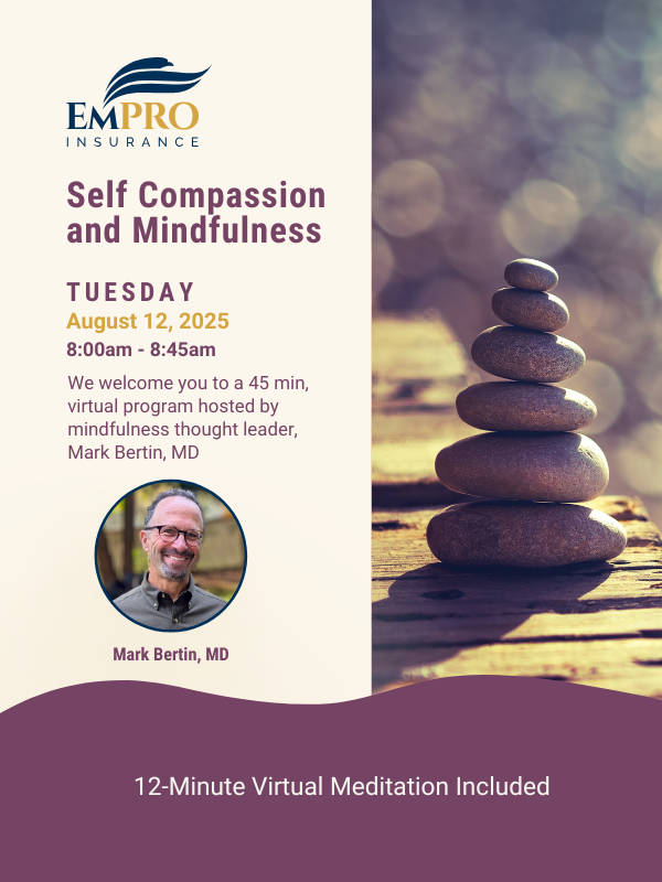 Self Compassion and Mindfulness Program Flyer